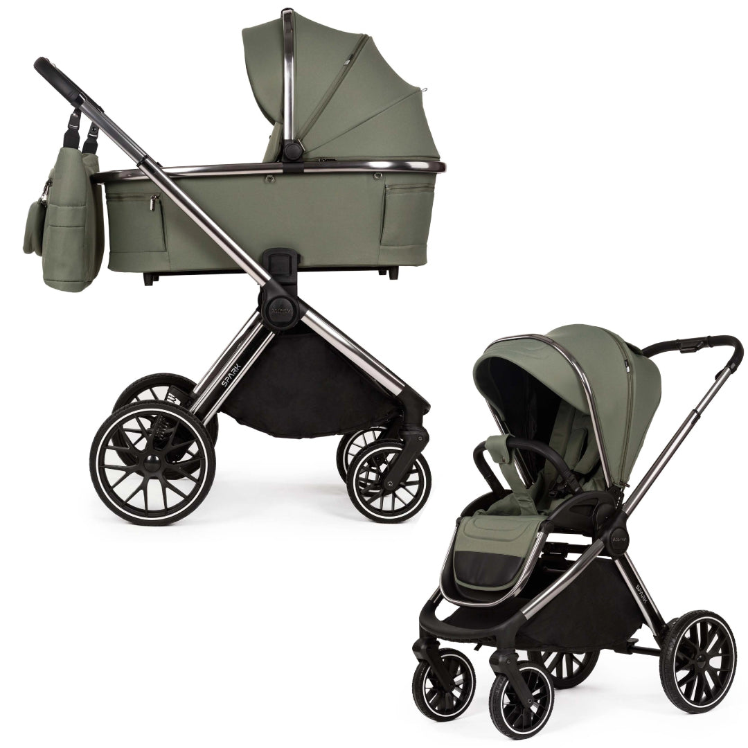 Carro de Bebé 2 en 1 Adamex SPARK Elegancia, Confort y Plegado Compacto