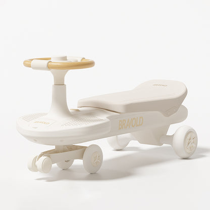 Bravold Long Rider patín con luz, música y ruedas silenciosas