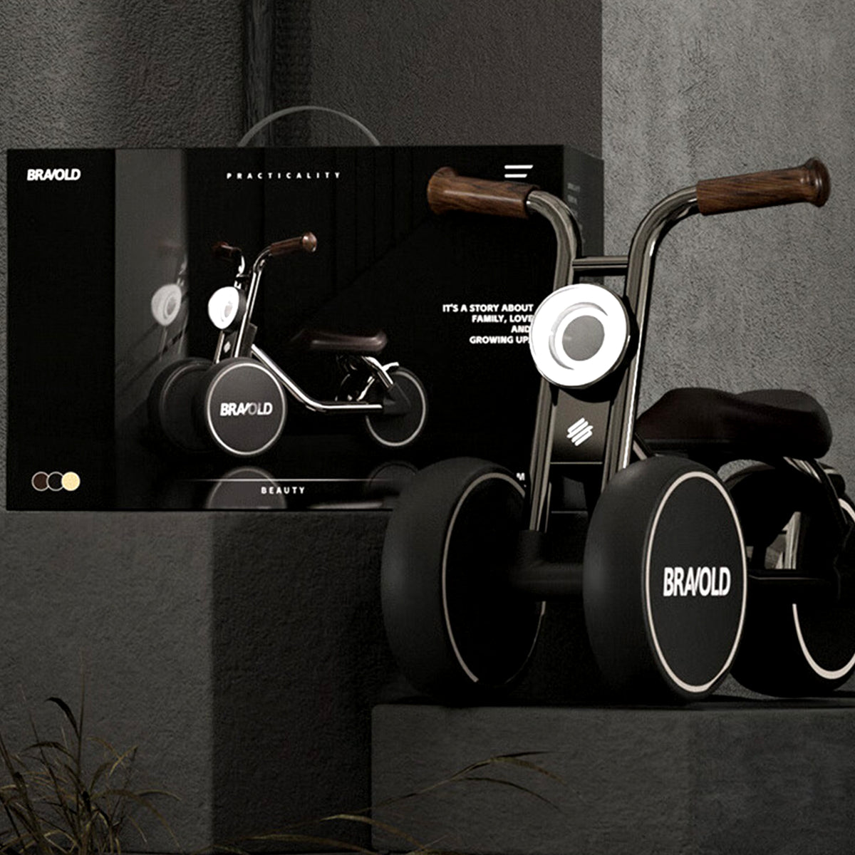 Bravold Little Biker triciclo infantil