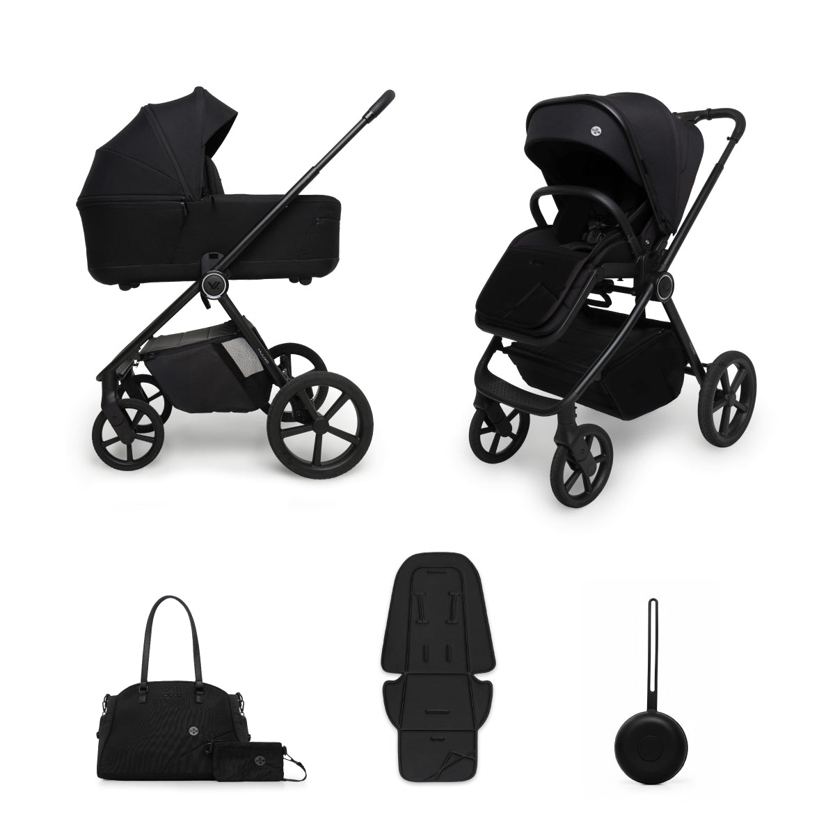 Carro de bebé Muuvo One 2 en 1 | Ligero, autoplegable y todoterreno