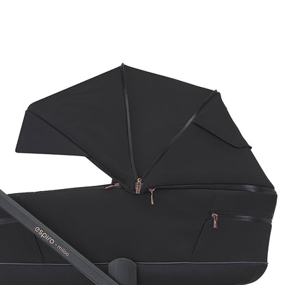 Carrito de Bebé Espiro Miloo 2.0 Duo con Accesorios | Capazo y Silla de Paseo Premium