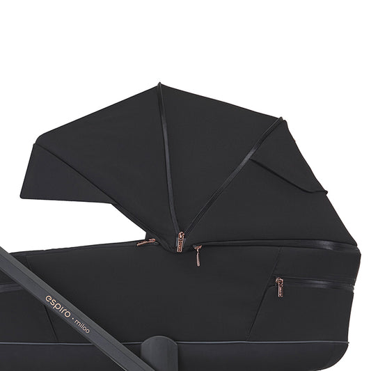Carrito de Bebé Espiro Miloo 2.0 Duo con Accesorios | Capazo y Silla de Paseo Premium