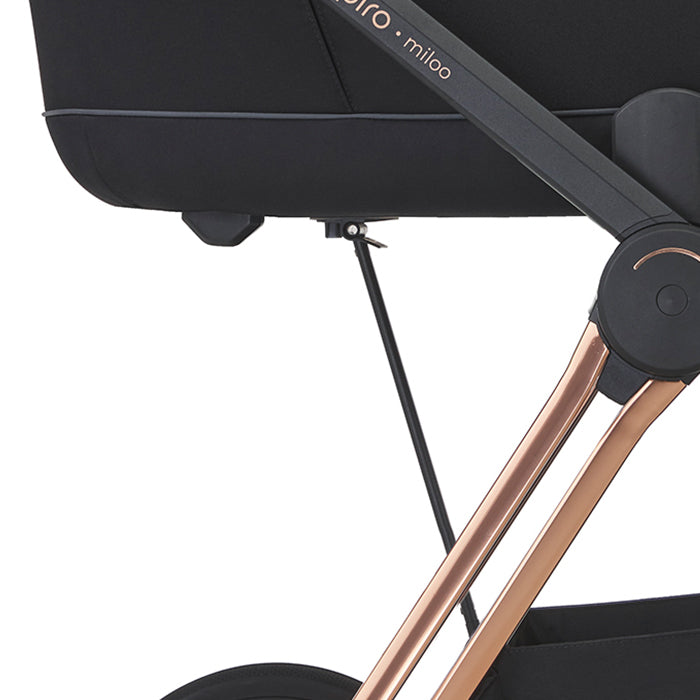 Carrito de Bebé Espiro Miloo 2.0 Duo con Accesorios | Capazo y Silla de Paseo Premium