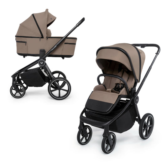 Muuvo Fold | Carro de bebé con capazo plegable