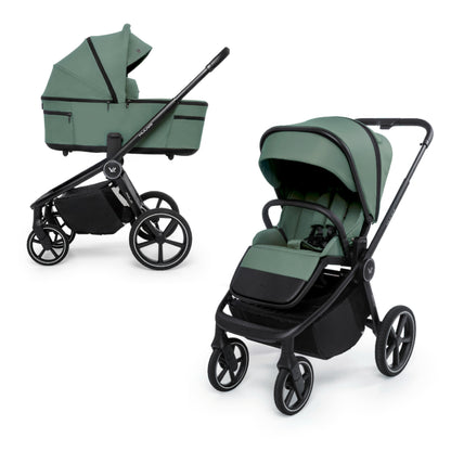 Muuvo Fold | Carro de bebé con capazo plegable