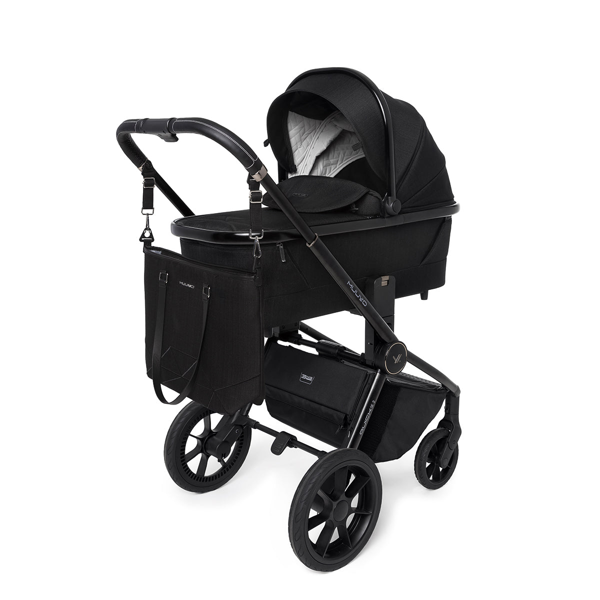 Carro de Bebé Muuvo Quick SE2 Duo 2 en 1 | Ligero, Completo y Premium desde el Nacimiento