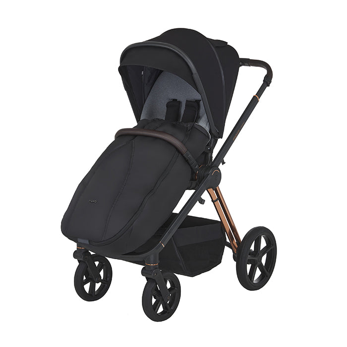 Carrito de Bebé Espiro Miloo 2.0 Duo con Accesorios | Capazo y Silla de Paseo Premium