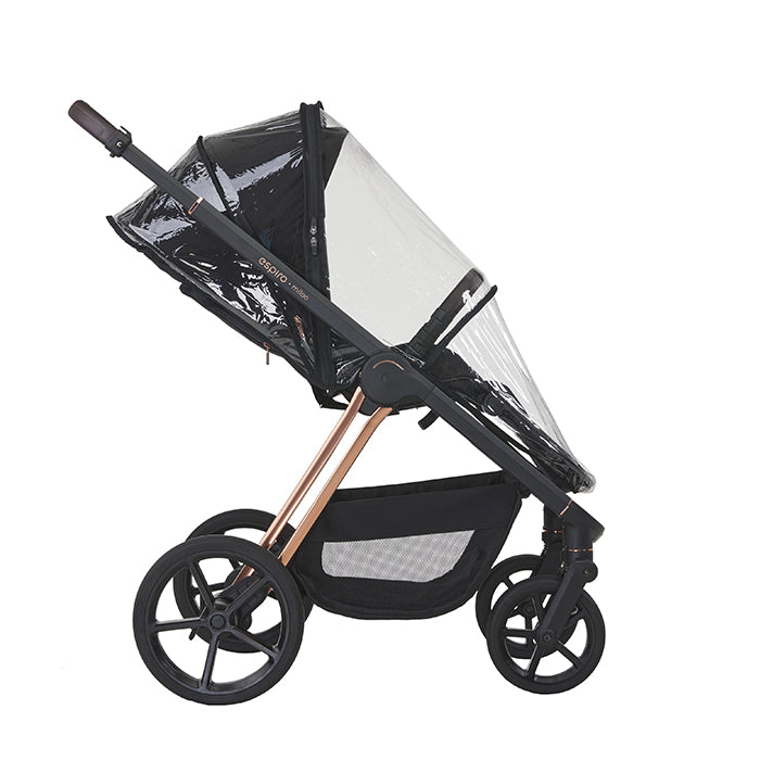 Carrito de Bebé Espiro Miloo 2.0 Duo con Accesorios | Capazo y Silla de Paseo Premium