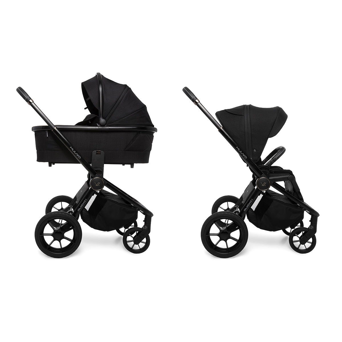 Carro de Bebé Muuvo Quick SE2 Duo 2 en 1 | Ligero, Completo y Premium desde el Nacimiento